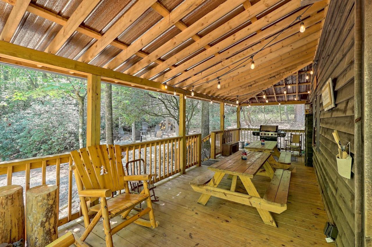 Вилла Cozy Bear Sautee Nacoochee Экстерьер фото